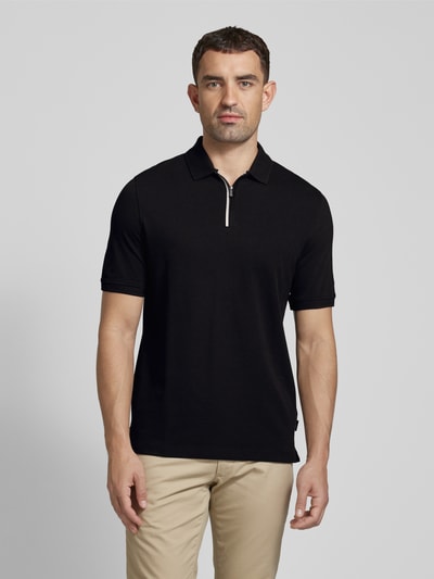 bugatti Poloshirt met polokraag Zwart - 4