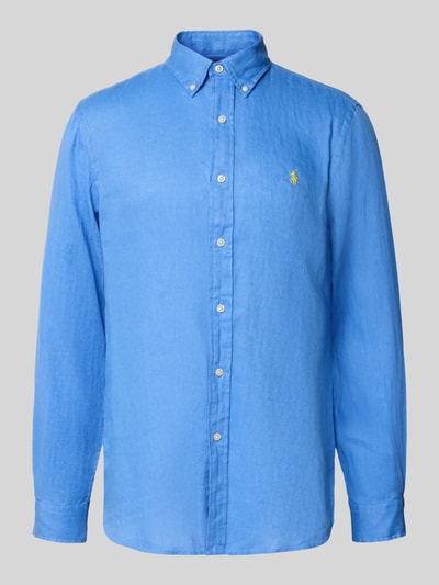 Polo Ralph Lauren Vrijetijdsoverhemd van zuiver linnen Koningsblauw - 2