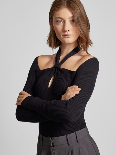 LeGer by Lena Gercke Longsleeve mit Cut Out Modell 'Gisa' Black 3