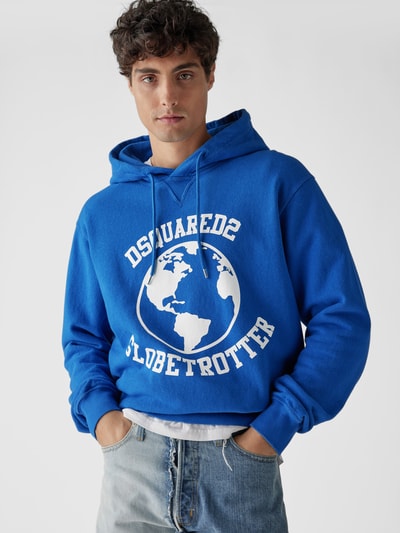 Dsquared2 Hoodie mit Label-Print Bleu 3