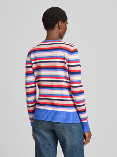Christian Berg Woman Strickpullover mit gerippten Abschlüssen Royal Melange 5