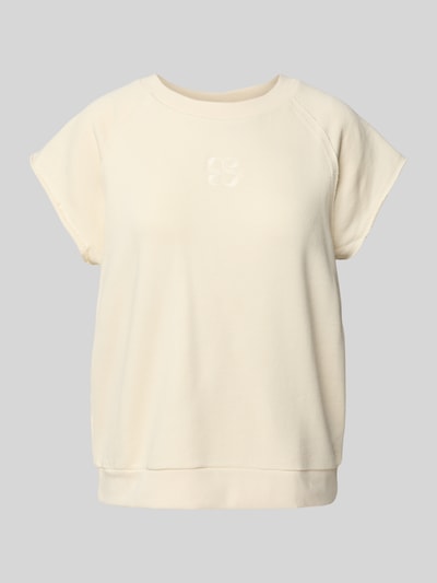 My Essential Wardrobe T-shirt met kapmouwen, model 'Sara' Beige - 2