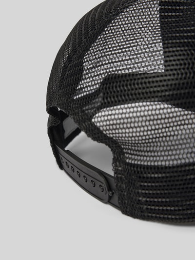 Carhartt Work In Progress Trucker Cap mit Label-Stitching Black 3