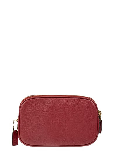 COACH Crossbodytas van leer Felroze - 5