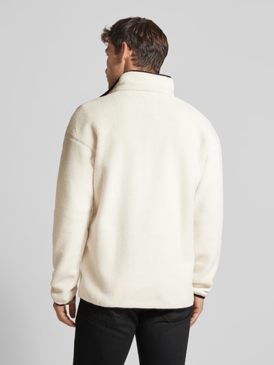 COLUMBIA Sweatshirt mit Stehkragen Modell 'HELVETIA' Offwhite 5