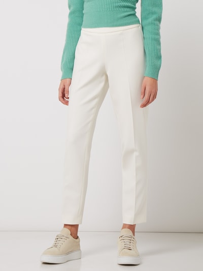 BOSS Stoffhose mit Stretch-Anteil Modell 'Tiluna' Offwhite 4