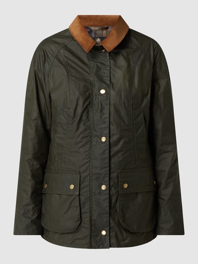 Barbour Jacke aus gewachster Baumwolle Modell 'Beadnell' Gruen 2