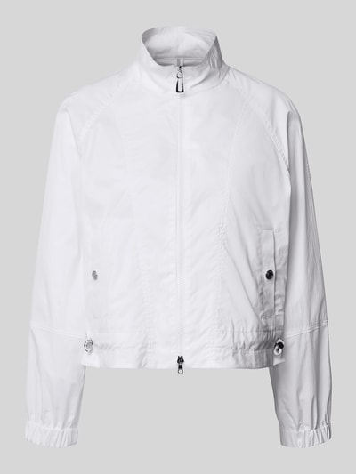 Marc Cain Regular Fit Jacke mit Stehkragen Weiss 2