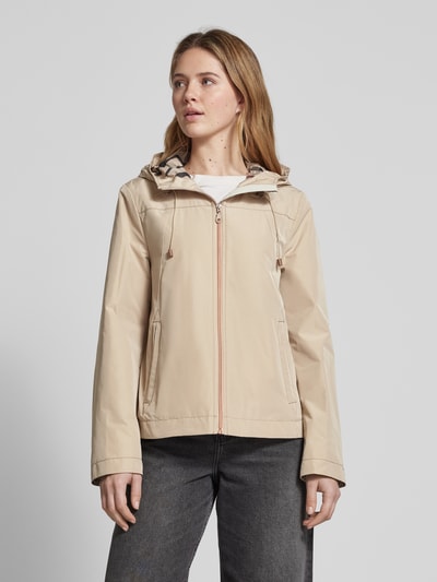 Gil Bret Jacke mit Reißverschlusstaschen Camel 4