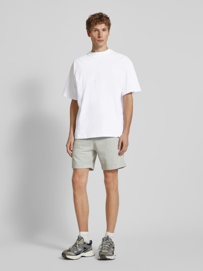 Balr. Oversized T-Shirt mit Label-Stitching Weiss 1