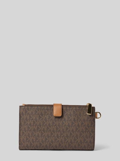 MICHAEL Michael Kors Portfel z aplikacją z logo model ‘JET SET’ Średniobrązowy 2