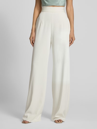 Luxuar Stoffhose mit elastischem Bund Offwhite 4
