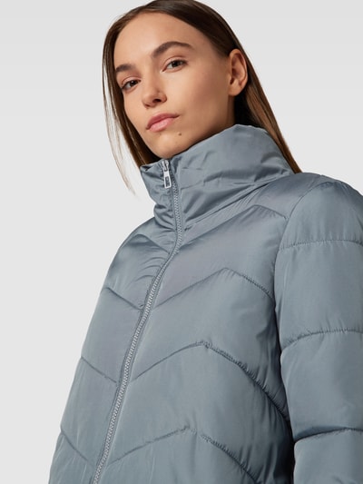 Vero Moda Mantel mit Steppnähten Modell 'LIGA' Graphit 3