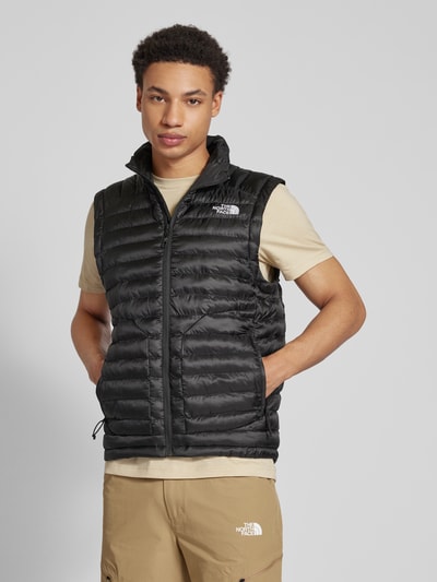 The North Face Bodywarmer met labelstitching, model 'HUILA' Zwart - 4