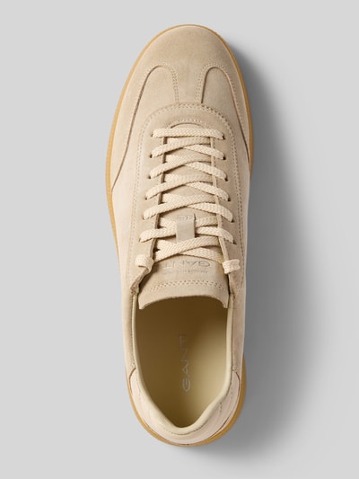 Gant Sneaker mit Label-Detail in metallic Modell 'Cuzmo' Beige 3