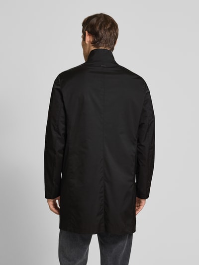 Roy Robson Mantel mit Stehkragen Black 5