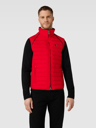 Wellensteyn Functioneel gilet in doorgestikte look, model 'MOLECULE' Rood - 4