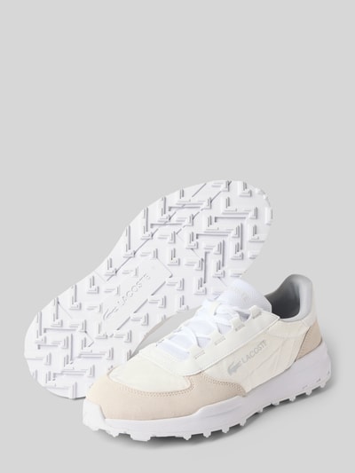 Lacoste Low Top Sneaker aus atmungsaktivem Material Modell 'ELITE ACTIVE EVO' Weiss 4