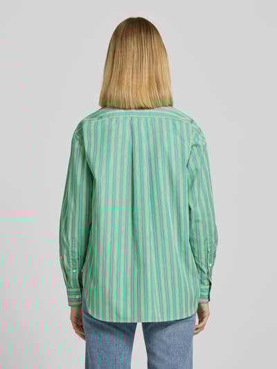 Polo Ralph Lauren Overhemdblouse met knoopsluiting Lichtgroen - 5