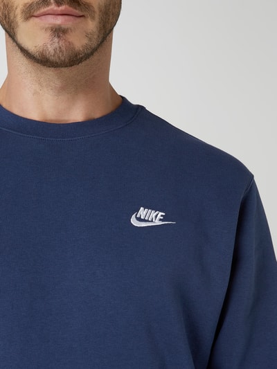 Nike Sweatshirt met labelstitching Marineblauw - 3