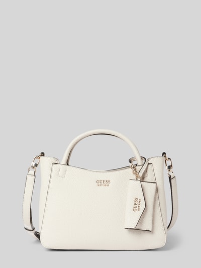 Guess Handtasche mit Label-Details Modell 'BRENTON' Offwhite 2