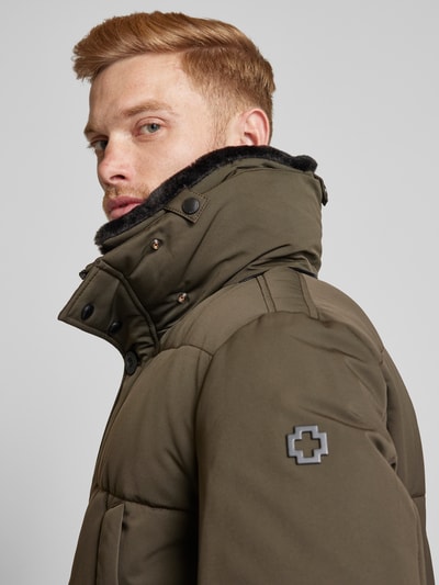 Strellson Steppjacke mit Kapuze Oliv 3