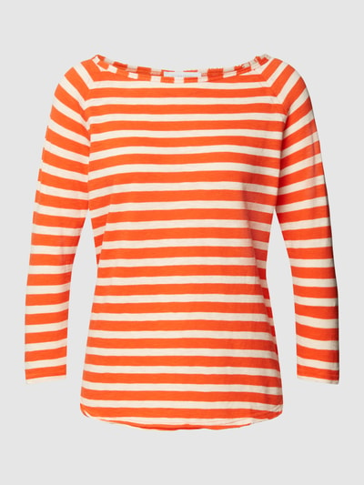 Rich & Royal Longsleeve mit Streifenmuster Orange 2