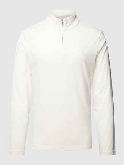 CK Calvin Klein Longsleeve mit Stehkragen Offwhite 2