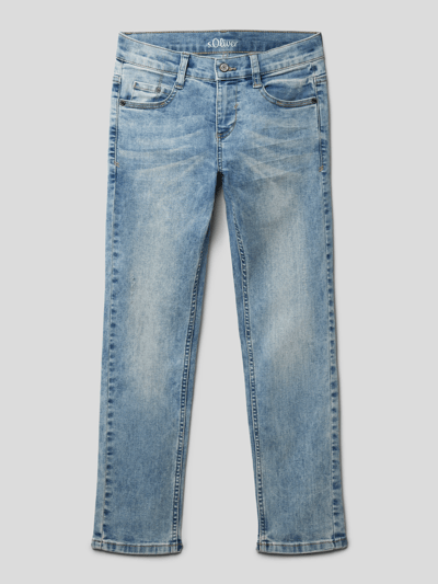 s.Oliver RED LABEL Jeans in 5-pocketmodel Blauw - 1