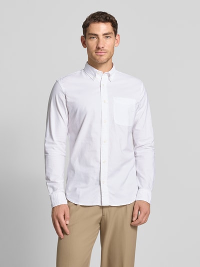 Jack & Jones Premium Vrijetijdsoverhemd met knoopsluiting Wit - 4