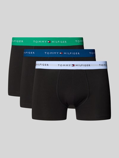 Tommy Hilfiger Trunks aus Baumwoll-Mix im 3er-Pack Black 1