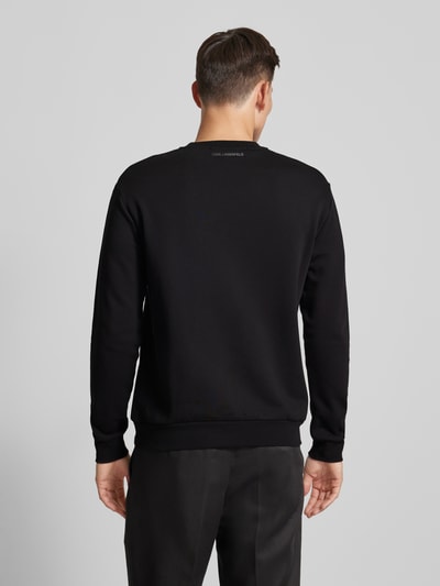 Karl Lagerfeld Sweatshirt mit Motiv-Print Black 5