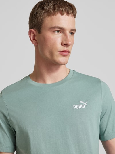 PUMA PERFORMANCE T-Shirt mit Label-Print Lind 3