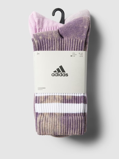 ADIDAS SPORTSWEAR Socken mit Label-Stitching im 3er-Pack Flieder 3