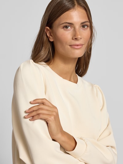 s.Oliver RED LABEL Regular Fit Sweatshirt aus Modal-Mix Offwhite 3