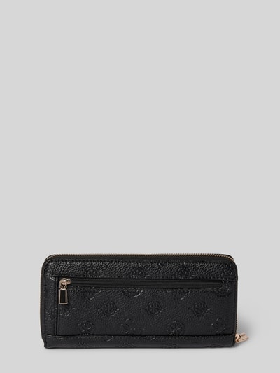 Guess Portemonnaie mit Label-Detail Black 2