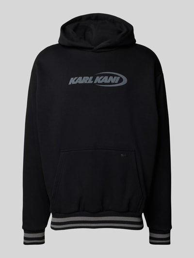 KARL KANI Hoodie met labelprint Zwart - 1