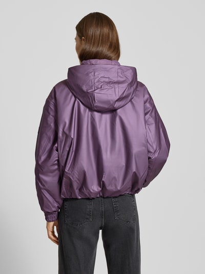 RAINS Jack met capuchon, model 'LOHJA' Paars - 5