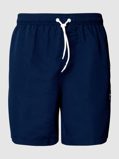 Tom Tailor Badehose mit Label-Print Marine 2