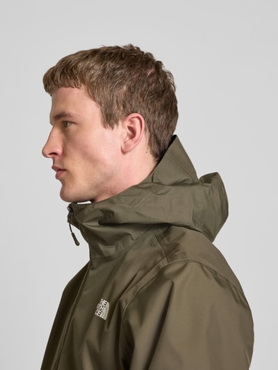 The North Face Windbreaker mit Label-Print Modell 'QUEST' Oliv 3