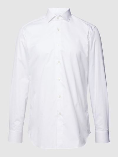 XACUS Koszula biznesowa z kołnierzykiem typu kent Biały 2