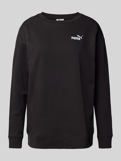 PUMA PERFORMANCE Sweatshirt mit Label-Stitching Black 1