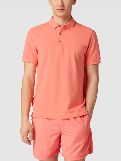 ONeill Poloshirt met labelstitching Koraal - 4