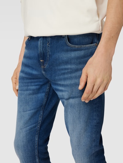 Guess Super skinny fit jeans in 5-pocketmodel, model 'CHRIS' Jeansblauw - 5