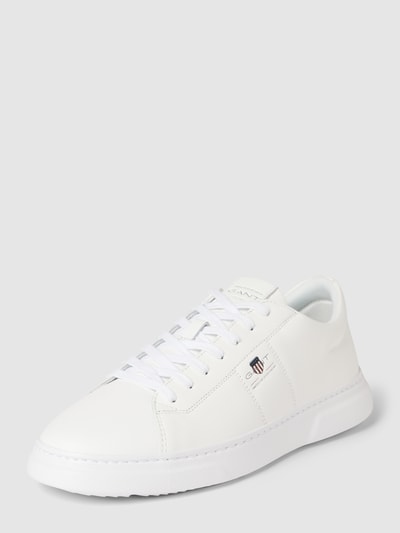 Gant Sneaker aus Leder mit Label-Details Modell 'Joree' Weiss 1