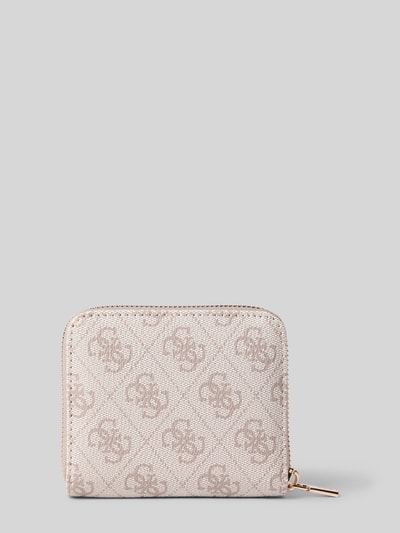 Guess Portemonnee met logo-applicatie, model 'LAUREL' Taupe - 2