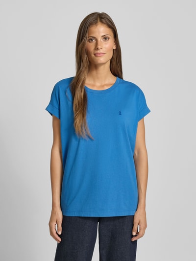 Armedangels Regular fit T-shirt van puur katoen, model 'DAARA' Blauw - 4