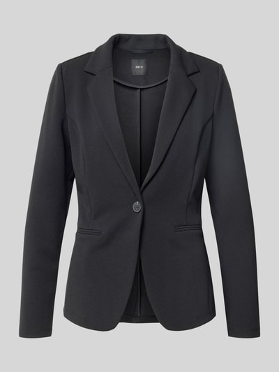 Zero Blazer mit Reverskragen und Leistentaschen Black 2