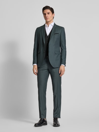 s.Oliver BLACK LABEL Slim Fit Anzugweste mit kurzen Seitenschlitzen Modell 's.O PURE' Black 1