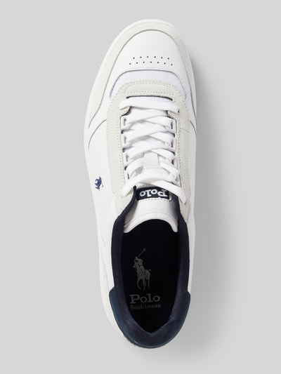 Polo Ralph Lauren Sneakersy z wyhaftowanym logo Biały 4